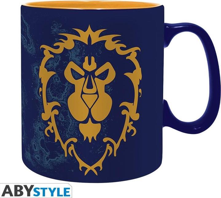 Actual product image ABYstyle WORLD OF WARCRAFT - Mug - 460 ml - Alliance - box x2 (460 ml, 1 x)