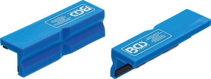 BGS Bench Vice Jaw Protectors plastic 100 mm 2 pcs.
