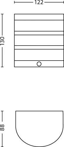 Actual product image Philips Calgary (270 lm, IP44)