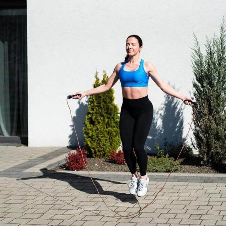 Actual product image HMS Leather jump rope SK43 (270 cm)