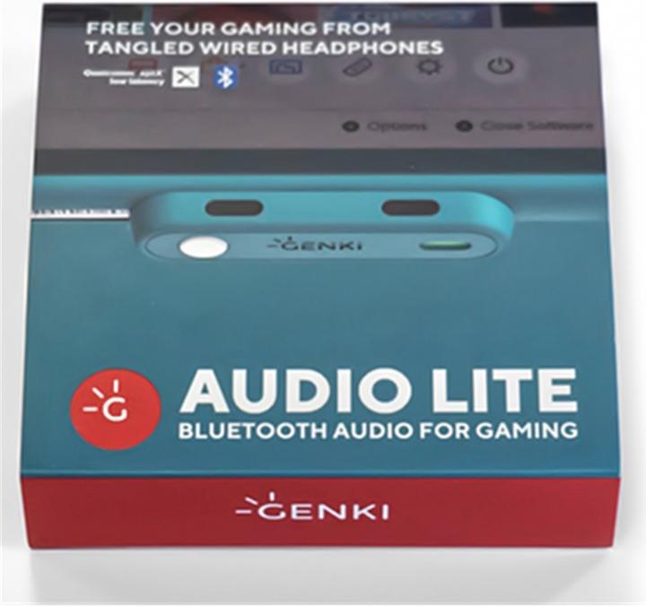 Actual product image Genki Audio Lite Bluetooth Adapter (Switch Lite, Switch)
