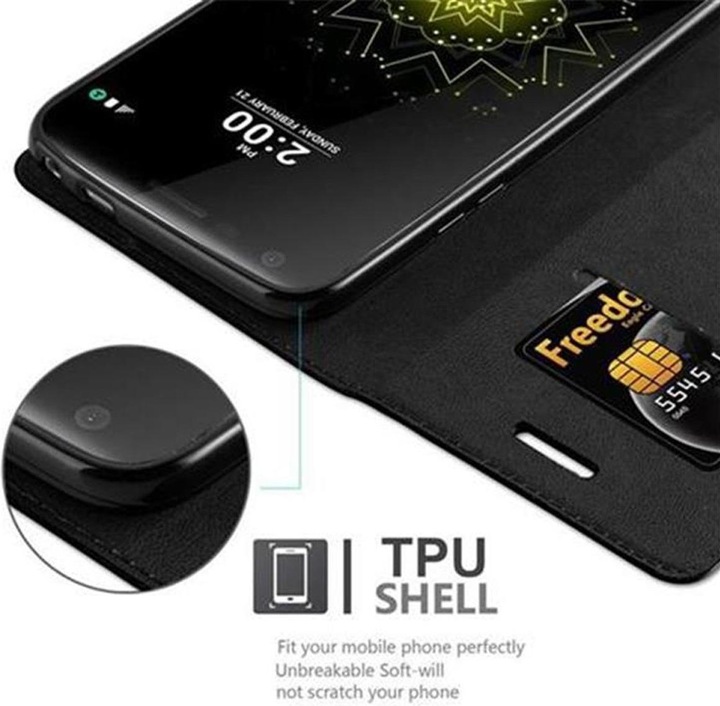 Actual product image Cadorabo Book Invisible Magnet Cover (G5)