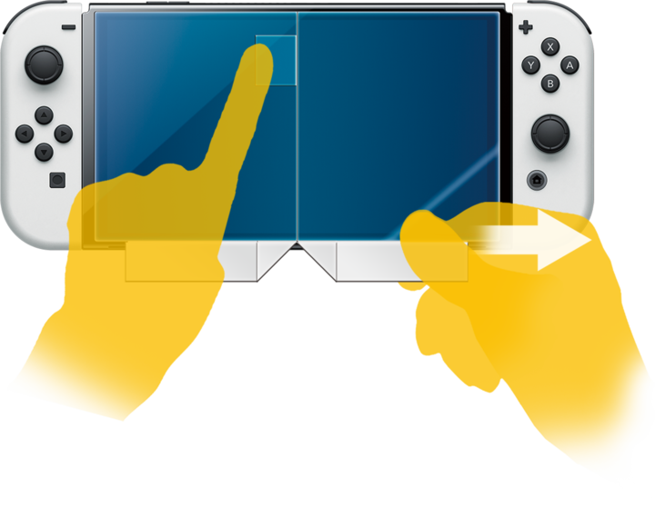 Actual product image HORI OLED Screen Protective Filter (Switch OLED)