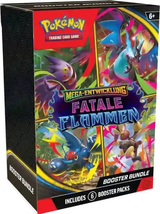 Produktbild Pokémon Fatale Flammen Booster Bundle DE (Deutsch, Bundle)