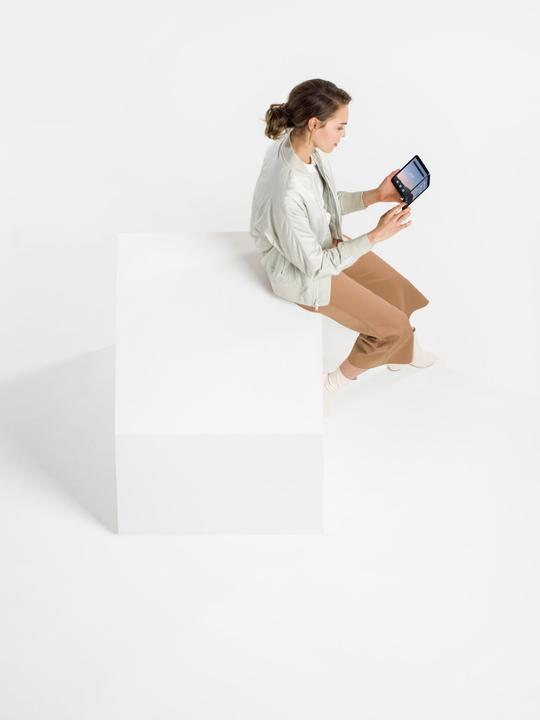 Produktbild Microsoft Surface Duo Qualcomm Snapdragon 855 5.6inch 6GB 128GB LTE Android 10 Projekt MSD (P) (128 GB, Glacier, 5.60", Dual SIM)