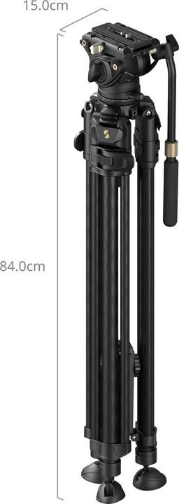 Produktbild SmallRig Videostativ AD-50 (Metall, Carbon)