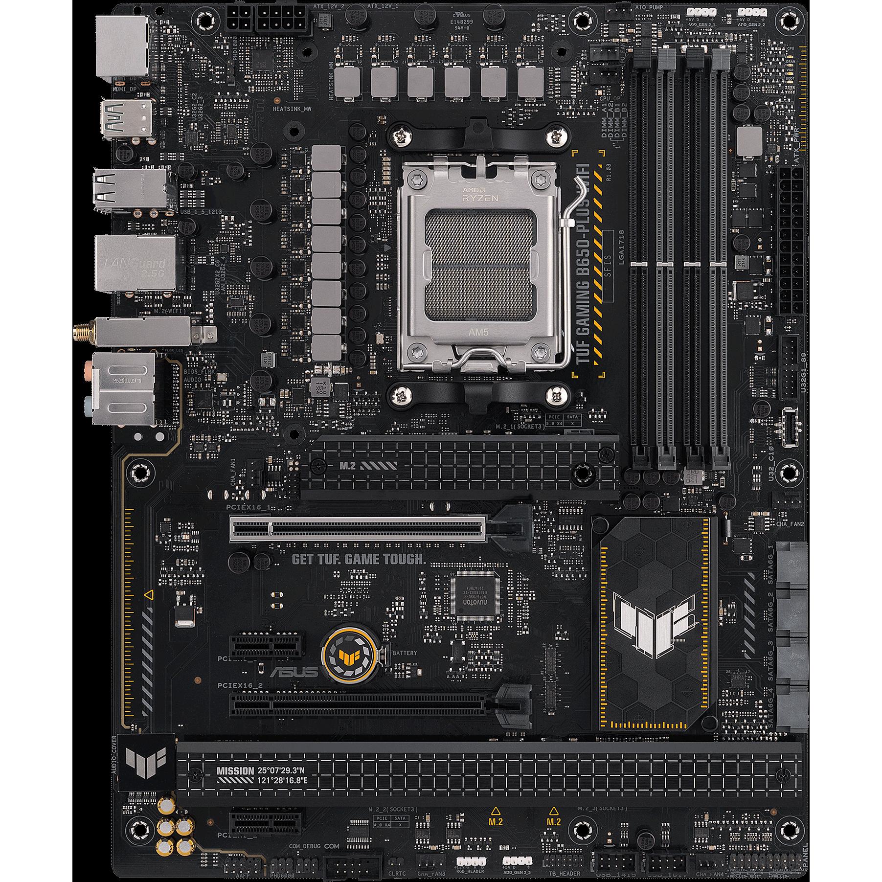 ASUS TUF GAMING B650-PLUS WIFI (AM5, AMD B650, ATX), Mainboard