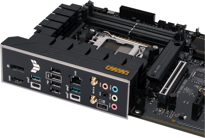 Actual product image ASUS TUF GAMING B650-PLUS WIFI (AM5, AMD B650, ATX)