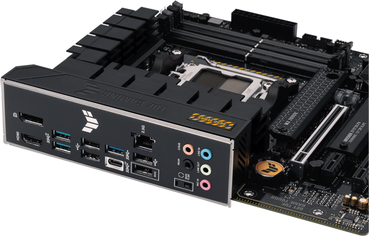 Actual product image ASUS Tuf B650M-Plus (AM5, AMD B650, mATX)
