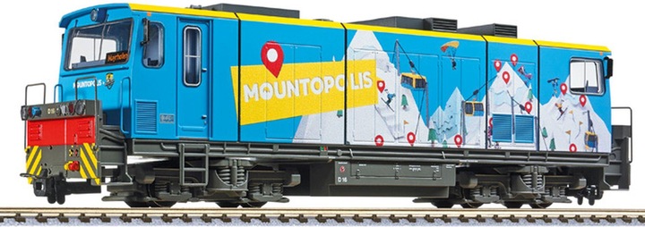 Immagine prodotto Liliput Locomotiva diesel D16 MOUNTOPOLIS Winter Zillertalbahn Ep.VI (Traccia H0)
