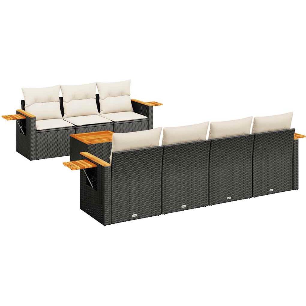 VidaXL, Gartenlounge, 10-tlg. Garten-Lounge-Set mit Kissen