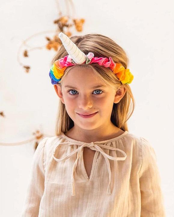 Image du produit Sarah's Silks Bandeau licorne "arc-en-ciel