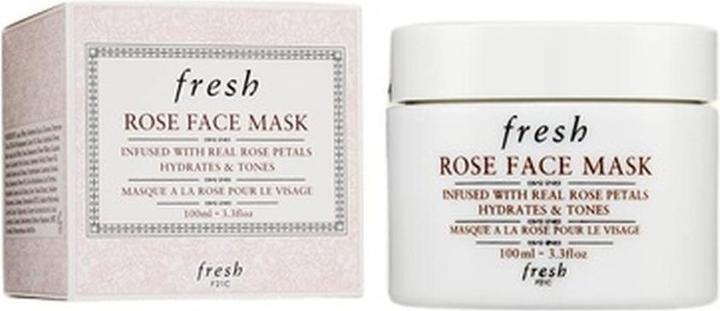 Fresh Rose Hydrating Treatment Face Mask mit Rosenblättern 3.4oz 100ml