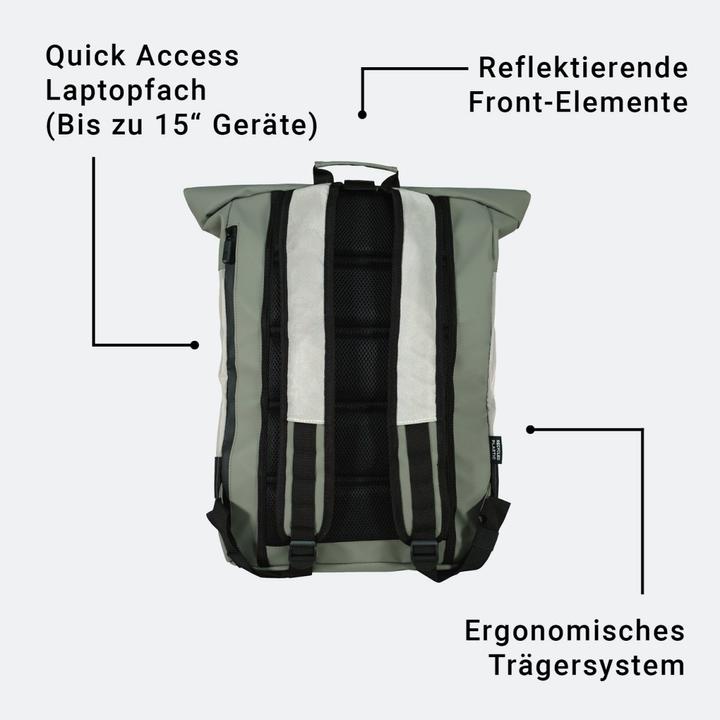 Actual product image Oak25 Reflective Rolltop Sage (30 l)