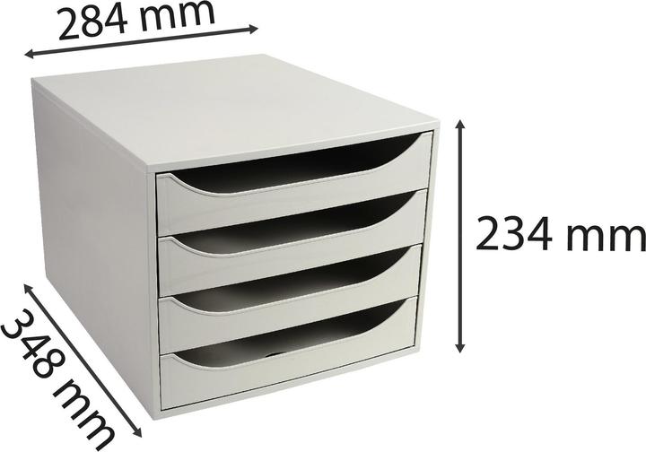 Actual product image Exacompta Selbstständige Schubladenboxen (A4+)