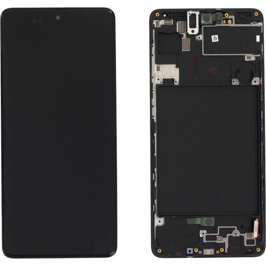 Samsung Galaxy A71 LCD Display Original - Black (Display, Galaxy A71), Mobilgerät Ersatzteile, Schwa