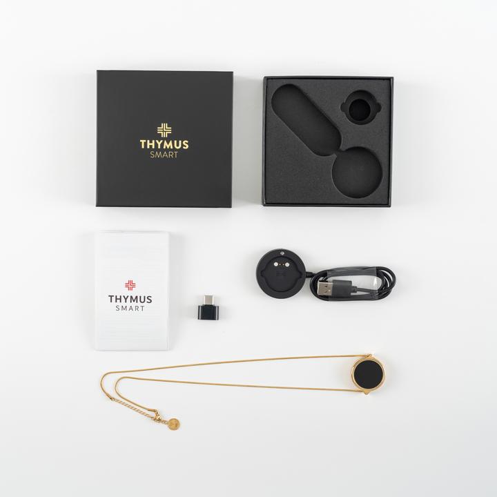 Produktbild ThymusSmart V2 Pro Always-on Wearable (Edelstahl, 60 cm)