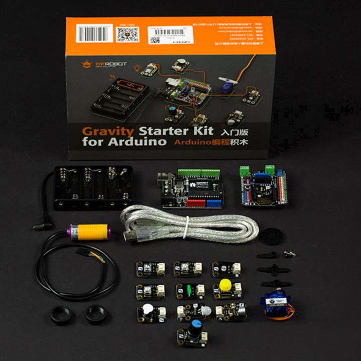 Actual product image DFRobot Gravity: Starter kit for Arduino