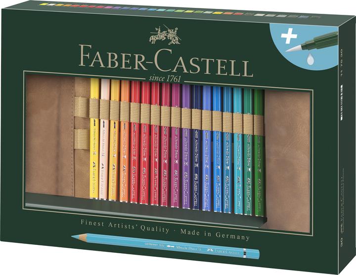 Actual product image Faber-Castell Watercolour pencils Albrecht Dürer 30 colours (Multicolor, 30 x)
