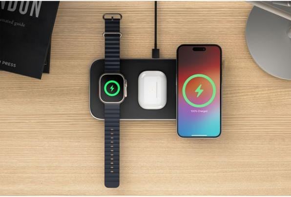 Actual product image Satechi Qi2 Trio (15 W)