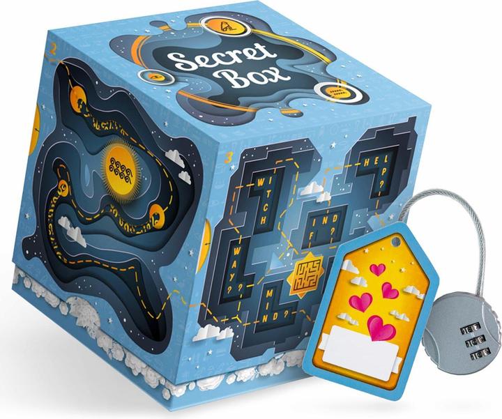 Escape Welt Secret Box 2 - Geschenksverpackung (Niederländisch, 1 - 3 Spieler)