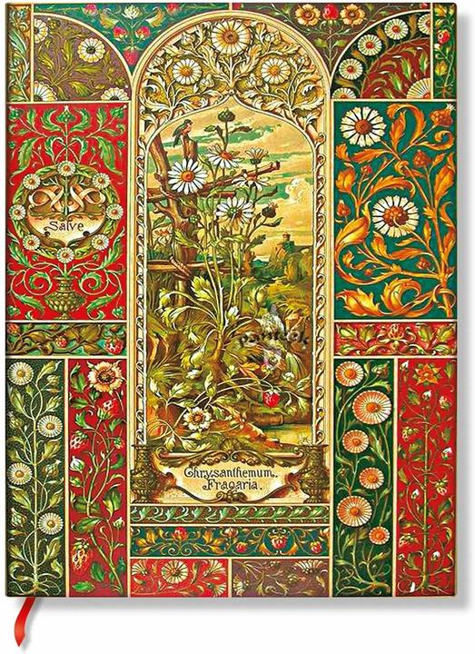 Actual product image Paperblanks Hardcover Journals - Viennese Fruit - Ultra - Lined (A4, Lined, Hardcover)