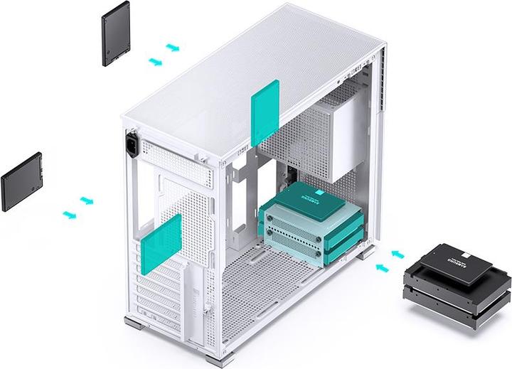 Produktbild Jonsbo D41 Mesh Screen (Mini-ITX, ATX, DTX, mATX)