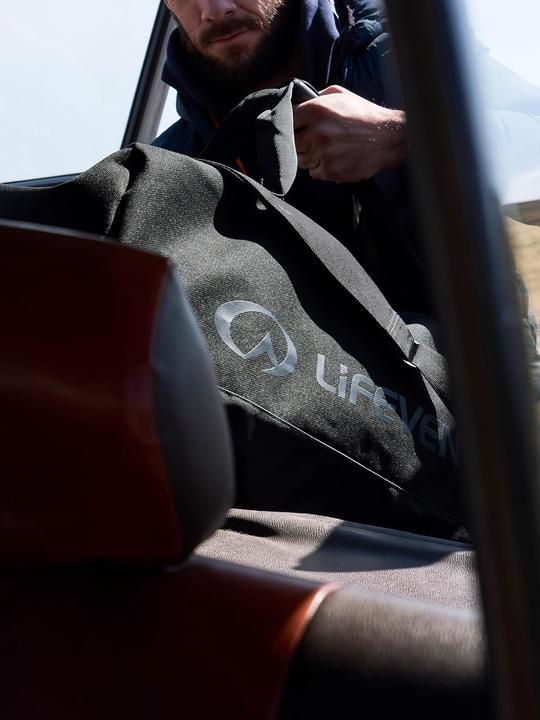 Productafbeelding Lifeventure Expedition Wheeled Duffle, 100 Litre Rigid-Base, Black (100 l)