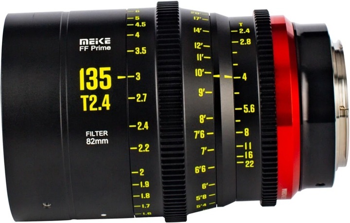 Immagine prodotto Meike MK 135 mm T2.4 con attacco PL