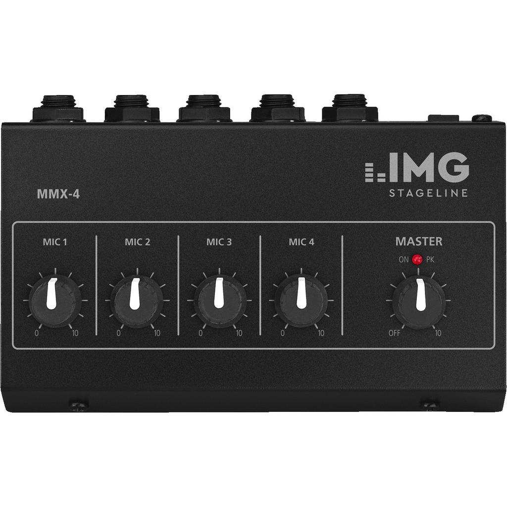 Monacor Kanal Mikrofon (Studio- und Livemixer), Mischpult