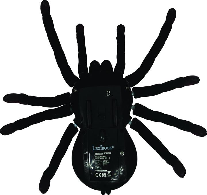 Actual product image Lexibook Tarentula realistic remote controlled spider with light effects
