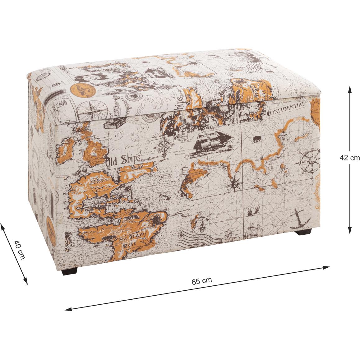 Thumbnail - HAKU Möbel, Sitzbank, Sitztruhe (65 cm)