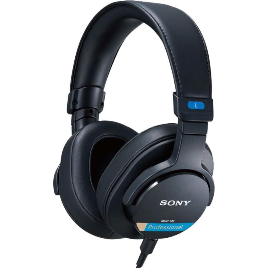 Sony MDR-M1 (keine Geräuschunterdrückung, Kabelgebunden), Kopfhörer, Schwarz