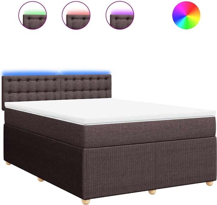 Produktbild vidaXL Boxspringbett (140 x 190 cm)