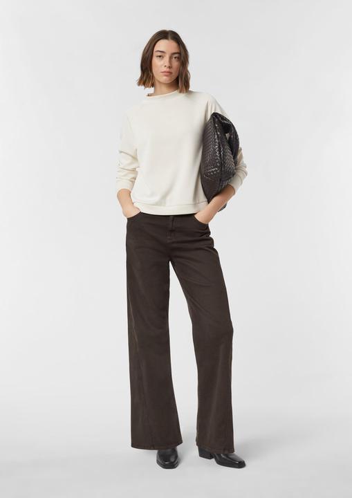 Produktbild Comma Sweatshirt Sweatshirt aus Scuba mit Stehkragen (36)