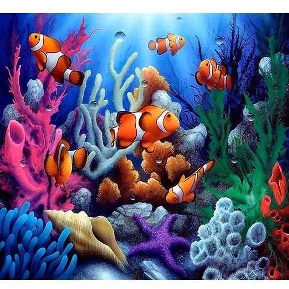 Norimpex 5D-Diamantmosaik - Riff 40x30cm