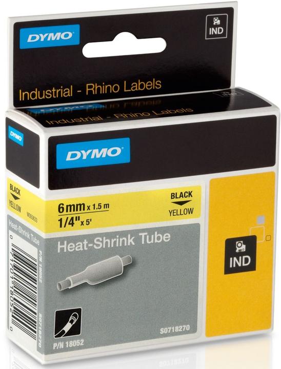 Produktbild Dymo Schriftbandkassette (0.60 cm, Gelb)
