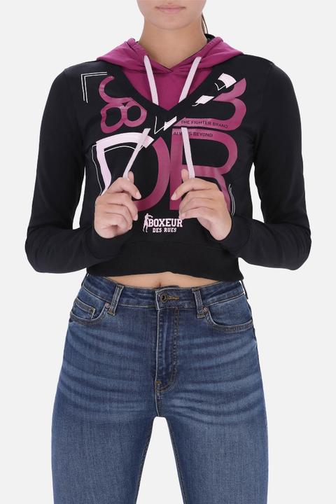 Immagine prodotto Boxeur des Rues Felpa Con Cappuccio E Collo A V (L)