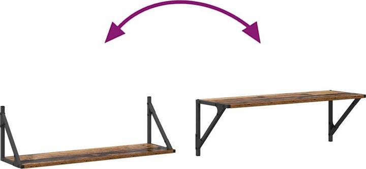 Immagine prodotto vidaXL Wandregale (80 x 25 x 25.50 cm)