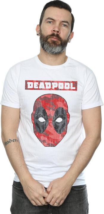 Produktbild Deadpool Camo Head TShirt (4XL)