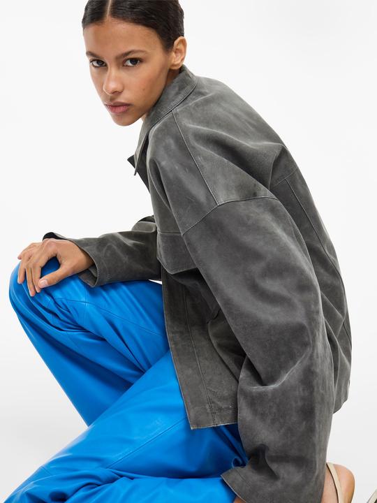 Actual product image Rouge Edit Leder Overshirt (36)