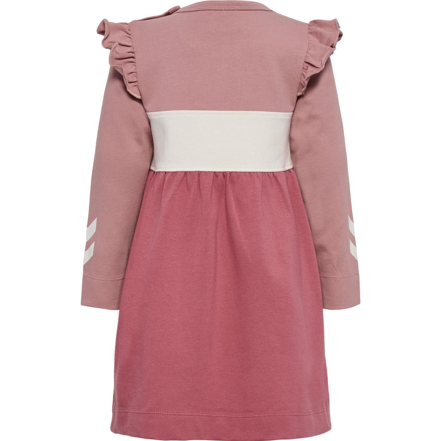 Thumbnail - hummel, Damen, Kleider, Hmljamila Dress L/S, Rosa, (80)