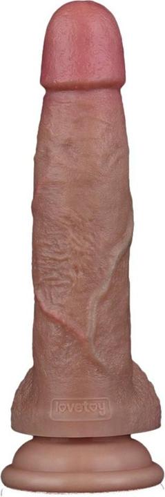 Actual product image Lovetoy Two-layer silicone dildo