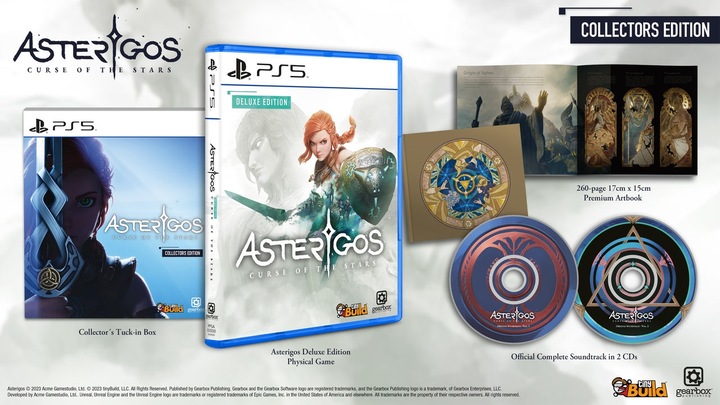 Actual product image Gearbox Asterigos: Curse of the Stars PS-5 C.E. (PS5, DE)