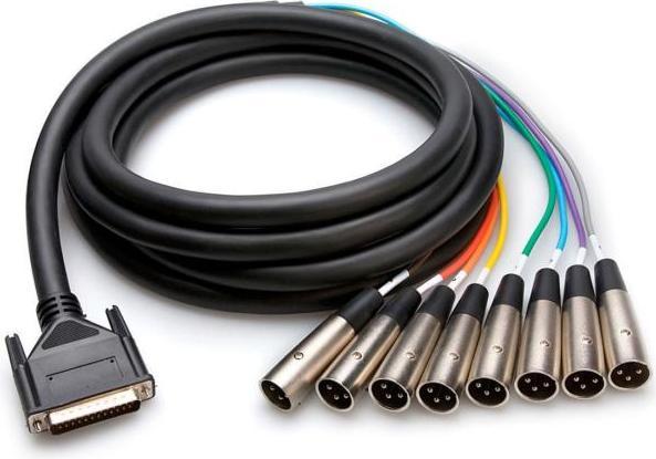 Immagine prodotto Hosa DTM-807 Cavo multiplo a 8 vie XLR-M DB25 7m (7 m)