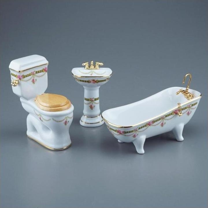 Image du produit Reutter 001.768/3 - Set de salle de bain "Victoria", 3 pièces, miniature
