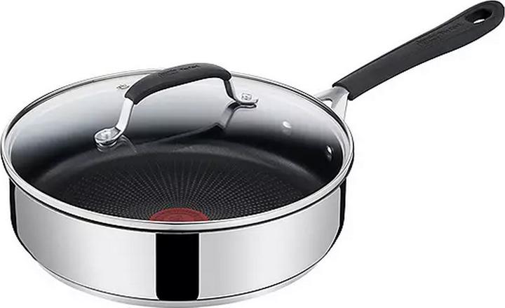 Actual product image Tefal Jamie Oliver E3033344 Pan Swivel Pan Round (Wok, Stainless steel, 25 x 6.93 cm)