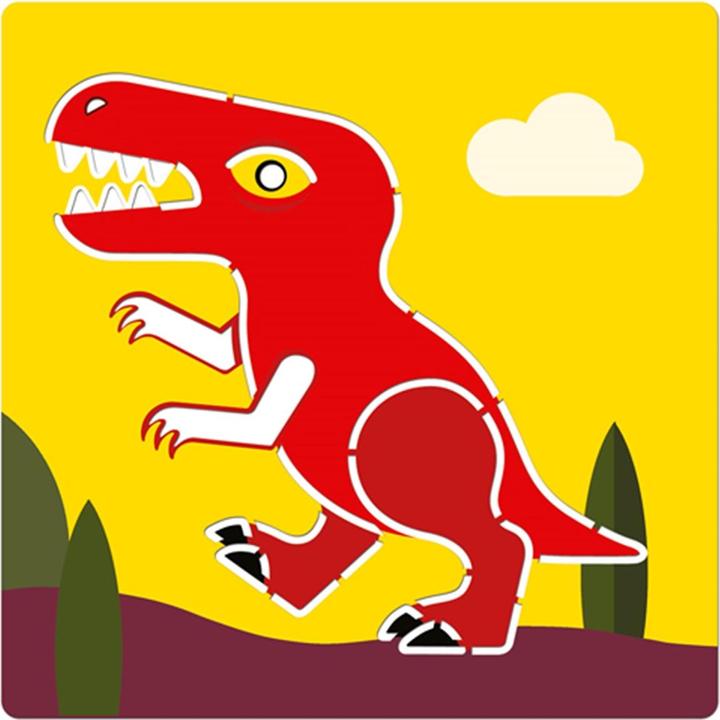 Actual product image Djeco Stencils dinosaur