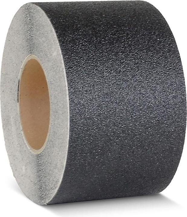 Actual product image Moravia Anti-slip 100 mm black Self-adhesive, roll à 18 m