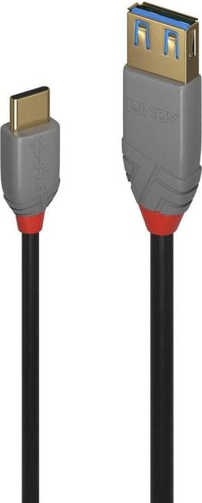 Actual product image Lindy USB C – USB A (0.15 m, USB 3.2 Gen 2)